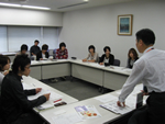 第1回講義の様子(テレビ信州本社)