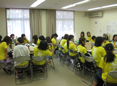 放送前の最終打ち合わせ 放送前の最終打ち合わせ